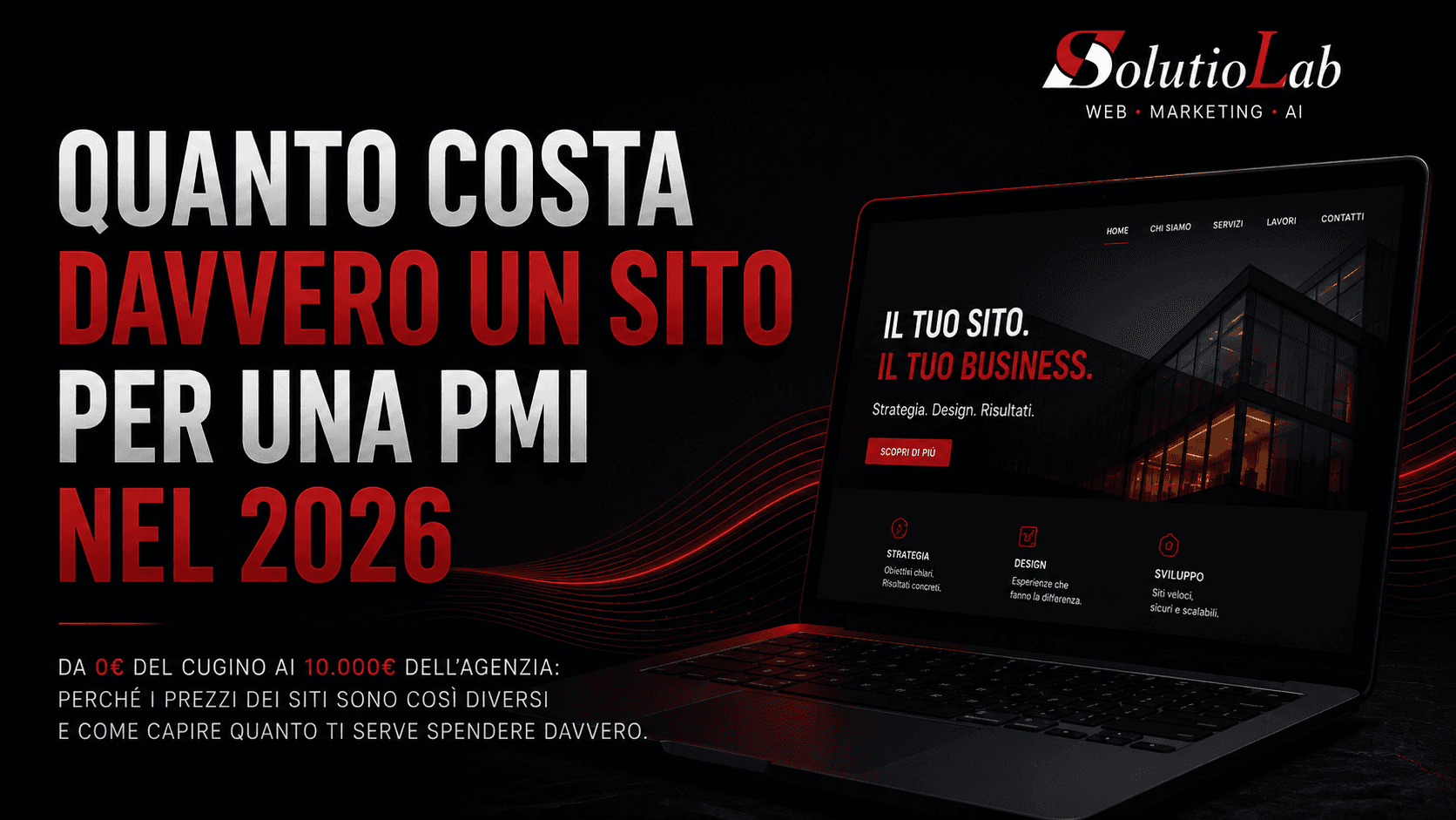Quanto costa davvero un sito per una PMI nel 2026